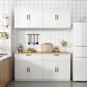 خزائن وحدة الميلامين مطبخI Shaped Melamine Unit Cabinets Kitchen