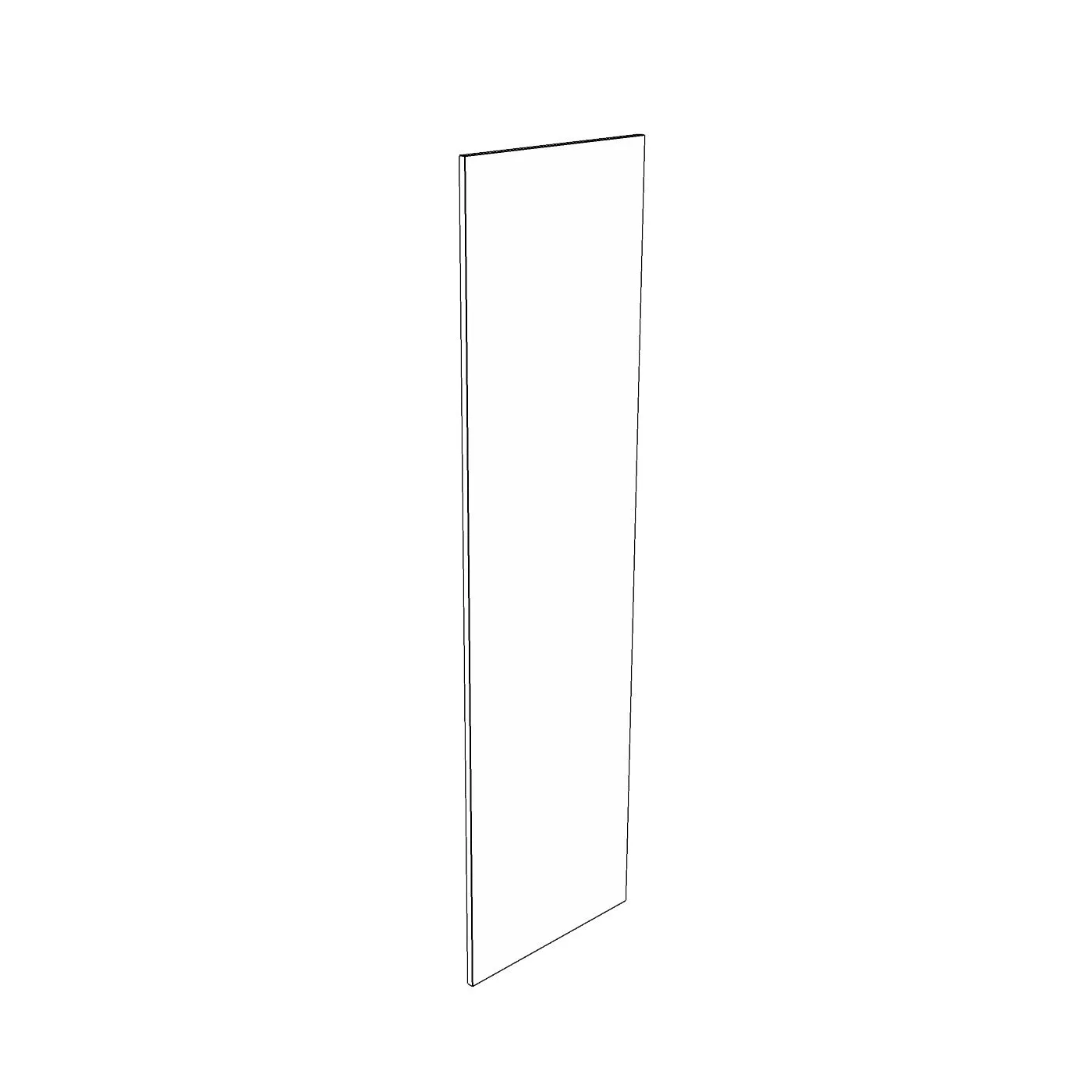 18mm Plain Tall End Panel