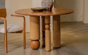 Andaman Baratang 4 Seater Round Dining Table