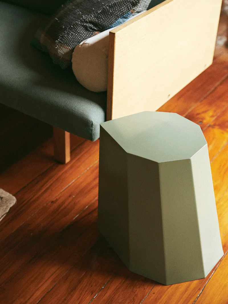 Arnold Circus Stool | Sage