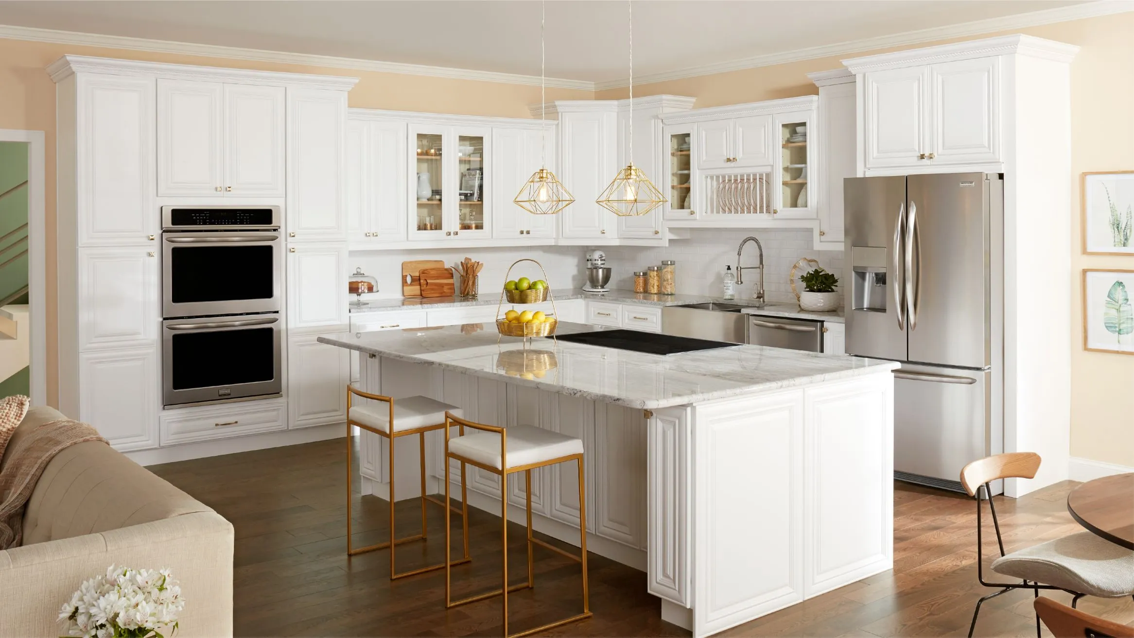 Cabinet Sample - Aspen White