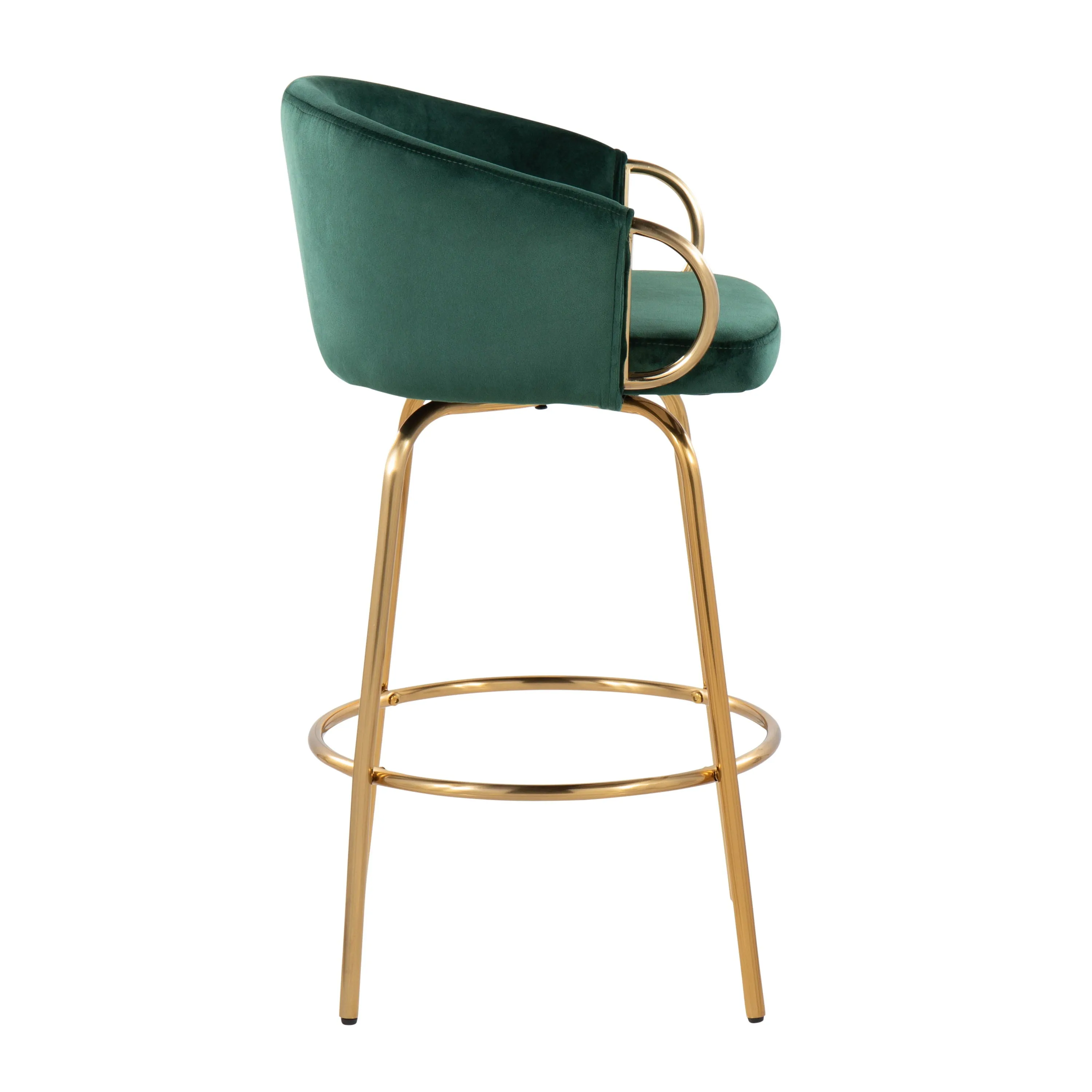 Claire - Contemporary & Glam Counter Stool (Set of 2) by Couch.com