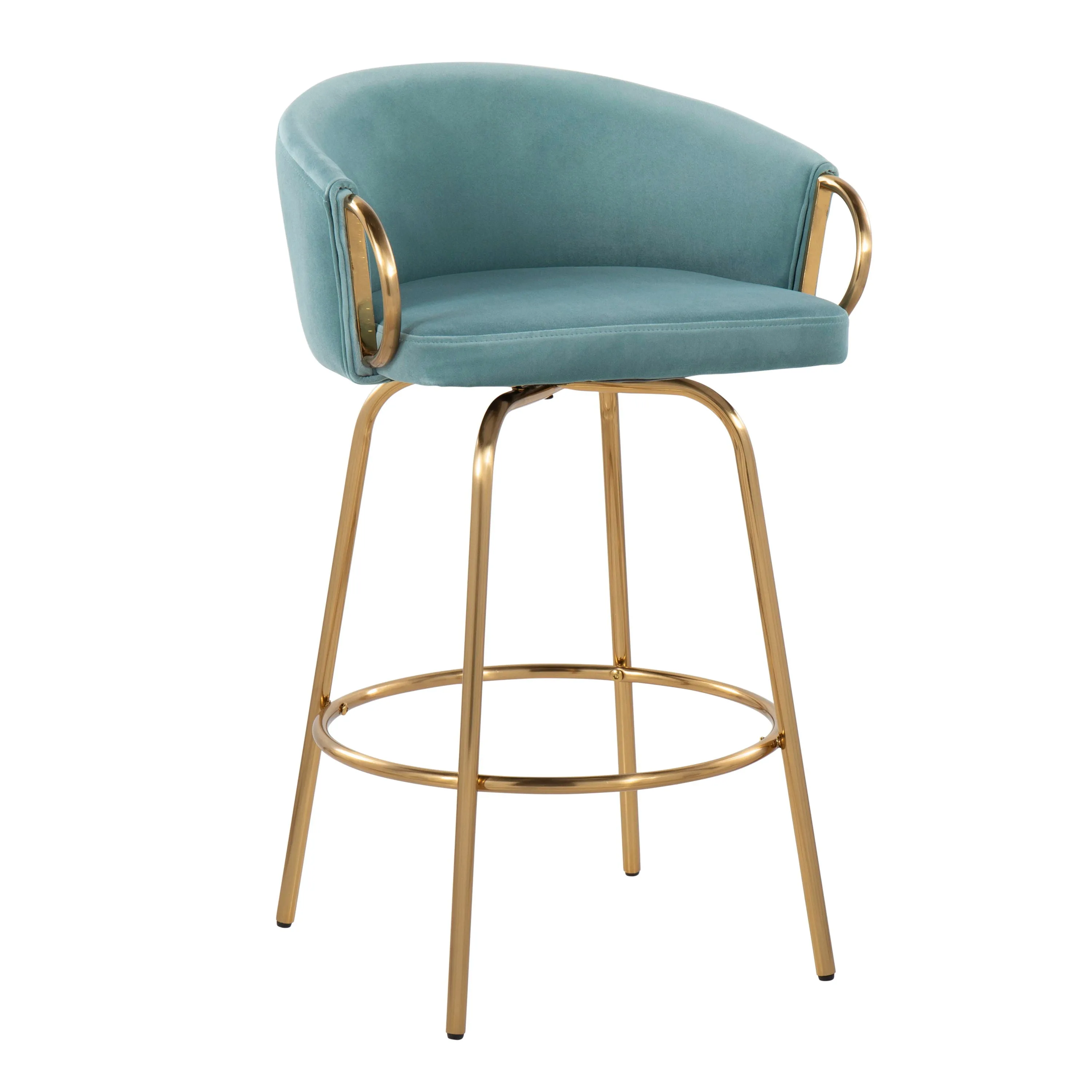 Claire - Contemporary & Glam Counter Stool (Set of 2) by Couch.com