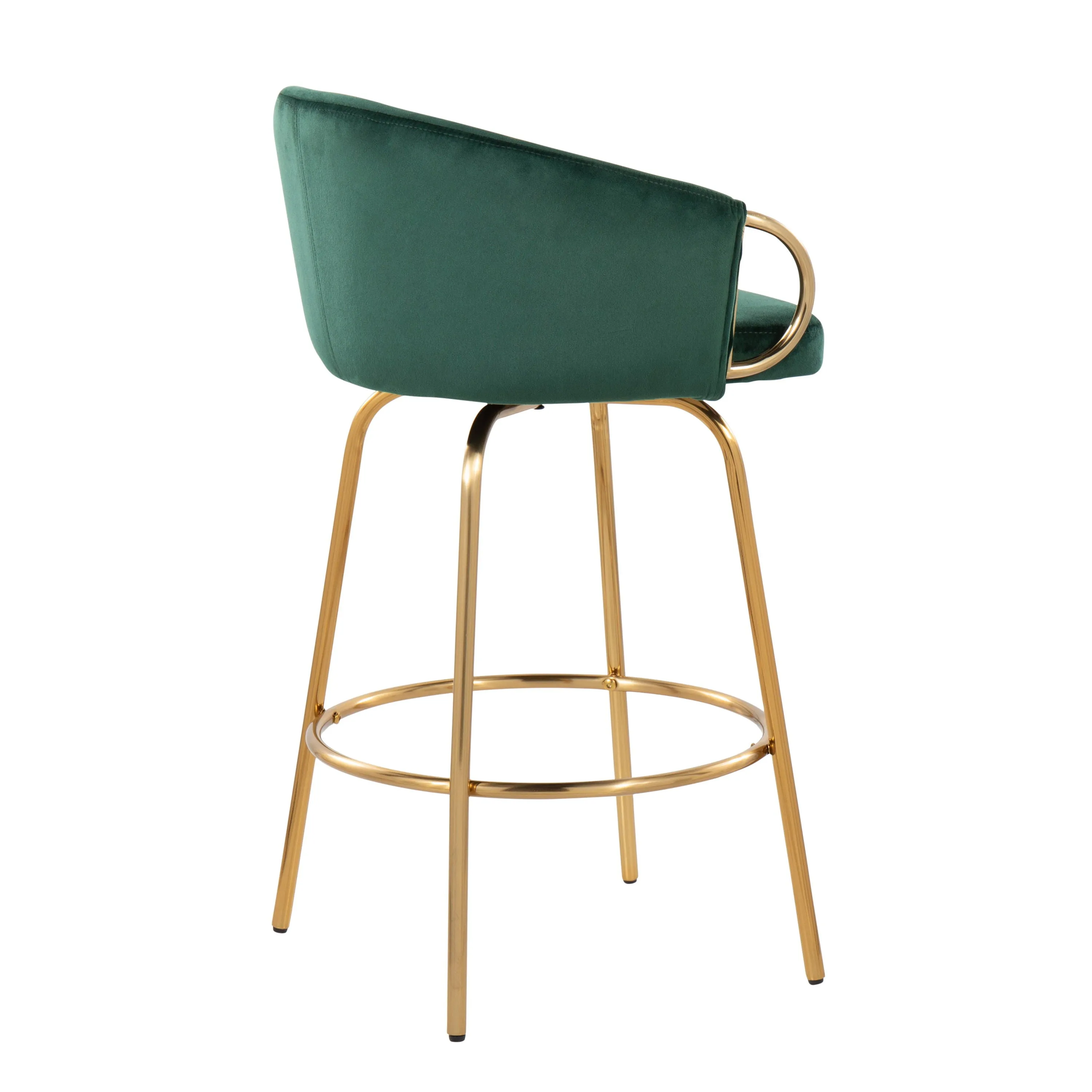 Claire - Contemporary & Glam Counter Stool (Set of 2) by Couch.com