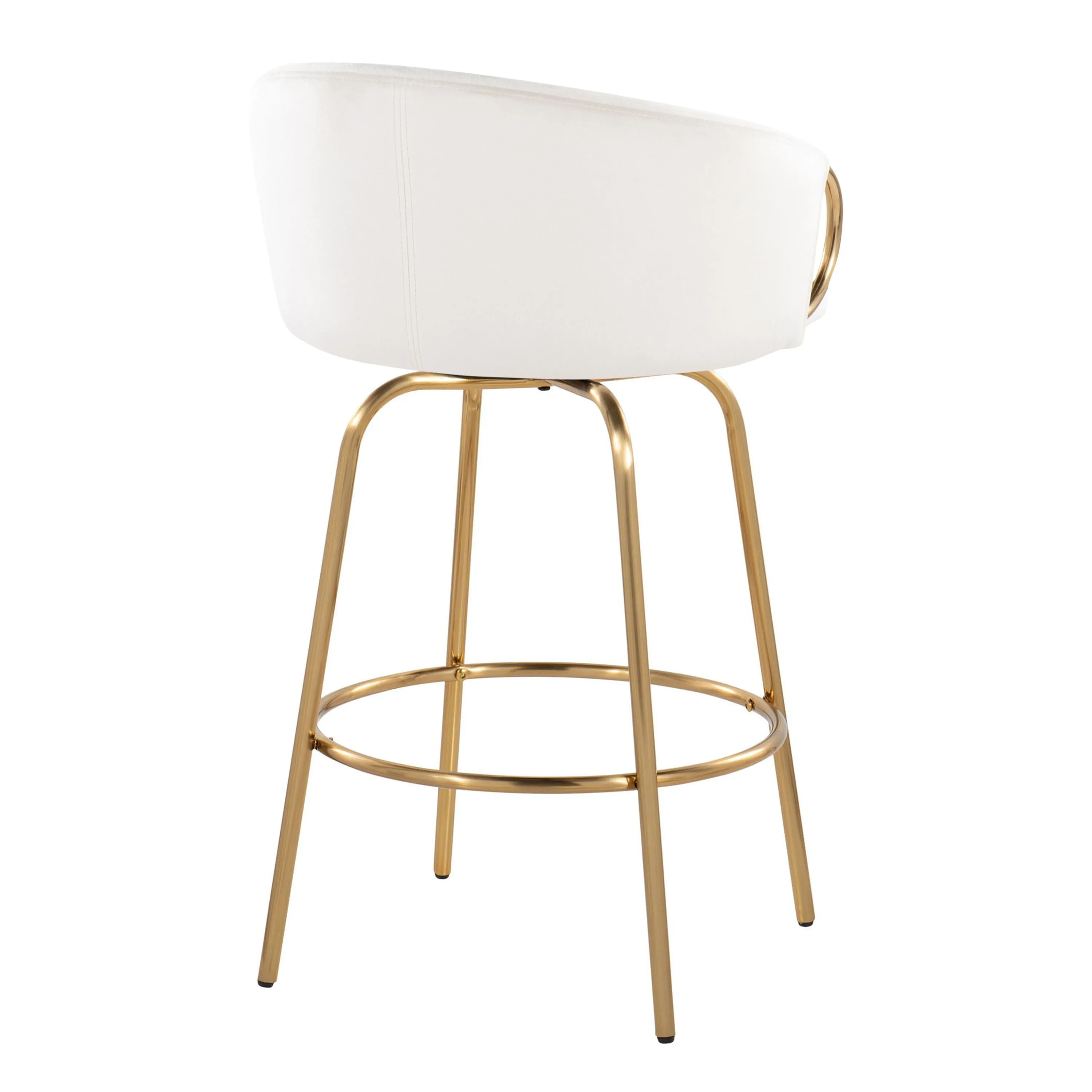 Claire - Contemporary & Glam Counter Stool (Set of 2) by Couch.com