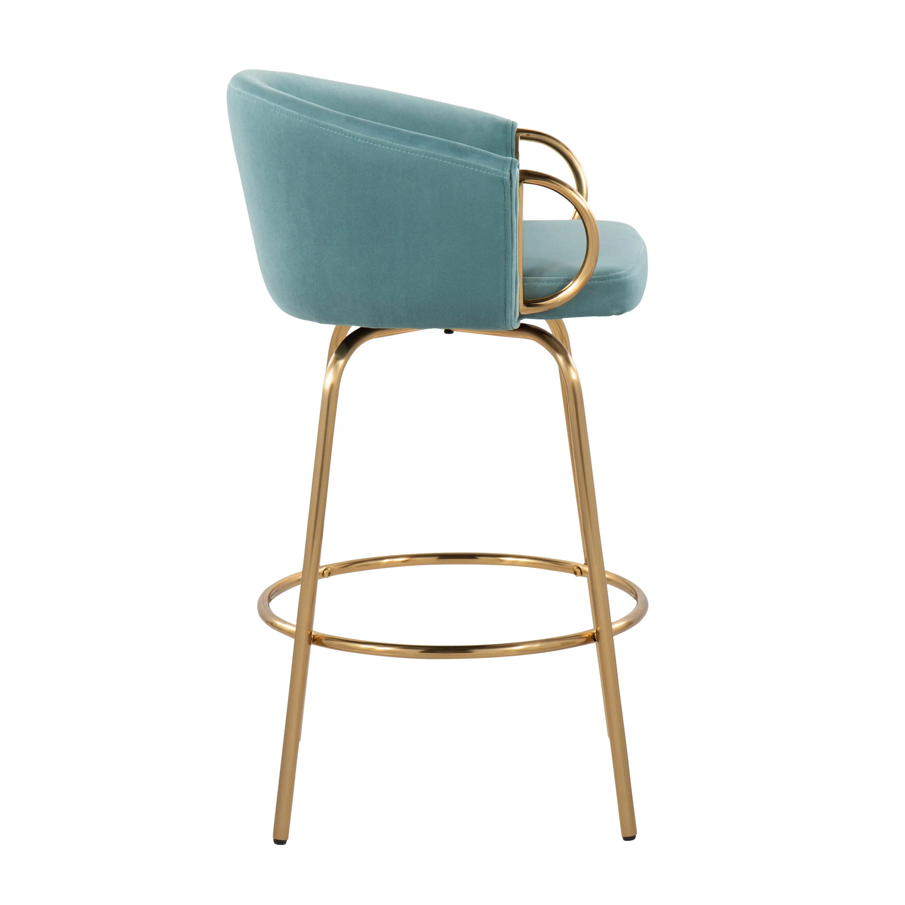 Claire - Contemporary & Glam Counter Stool (Set of 2) by Couch.com