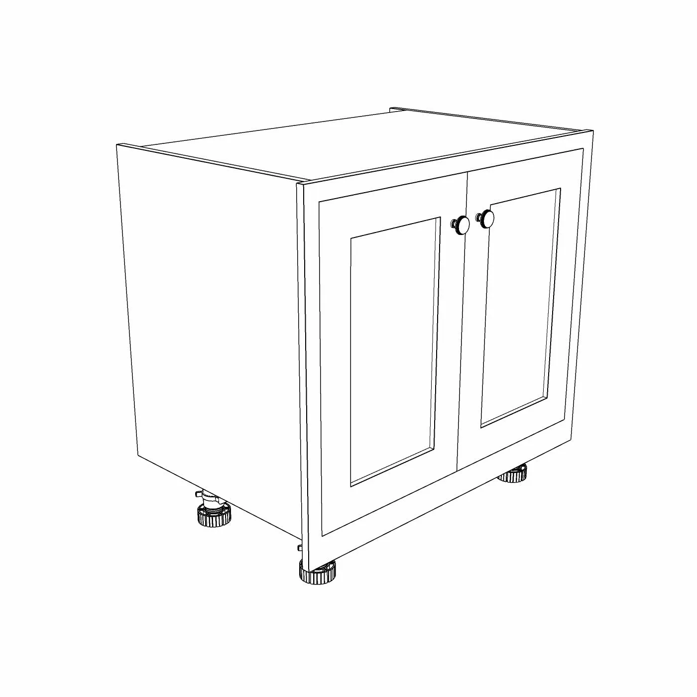 Double Base Cabinet