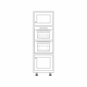 Double Oven Housing