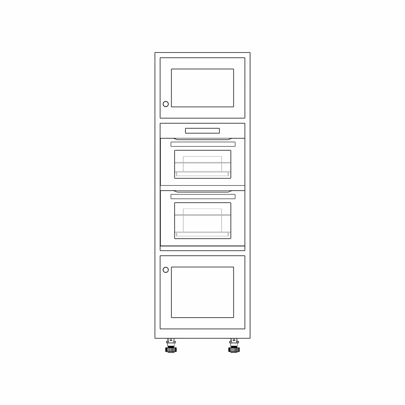 Double Oven Housing