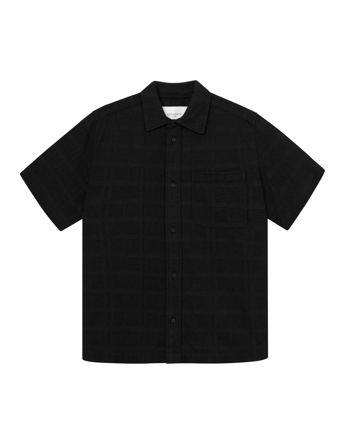 Les Deux Charlie Shirt - Black
