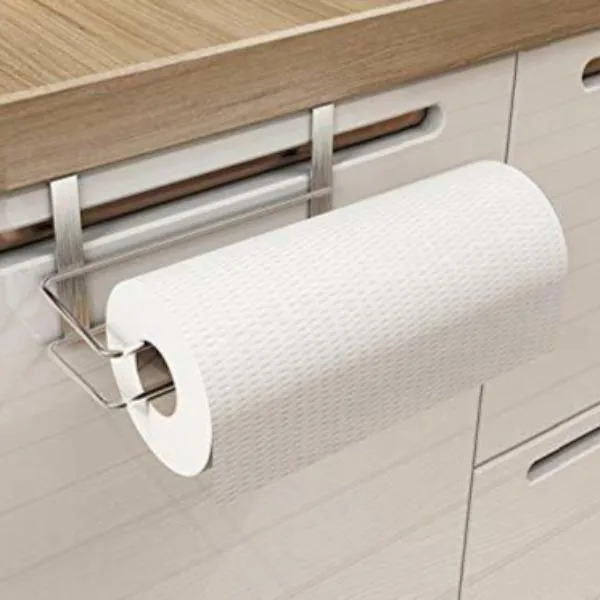 Paper Towel Holder Rack - Over Door for Home And Caravan