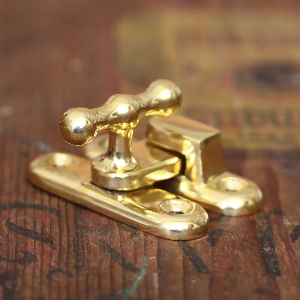 Polished Brass Cupboard Catch