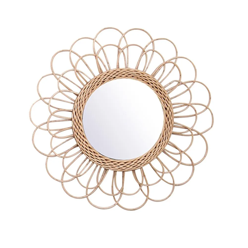 Rattan Dressing Mirror