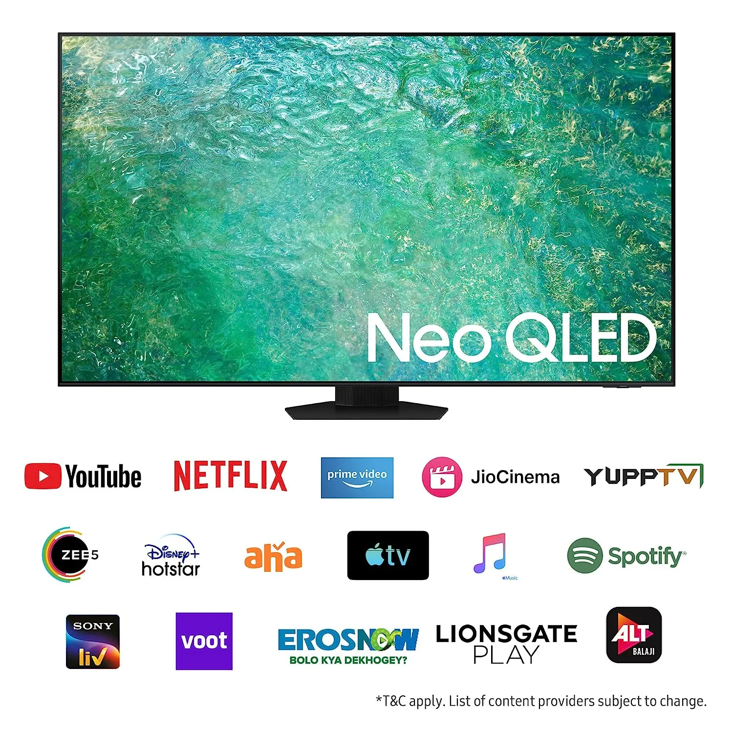 Samsung QA55QN85CAKLXL 55 Inch 4K Ultra HD Smart Neo QLED TV | Dolby Atmos | Neural Quantum Processor 4K | 120Hz Refresh Rate | Titan Black