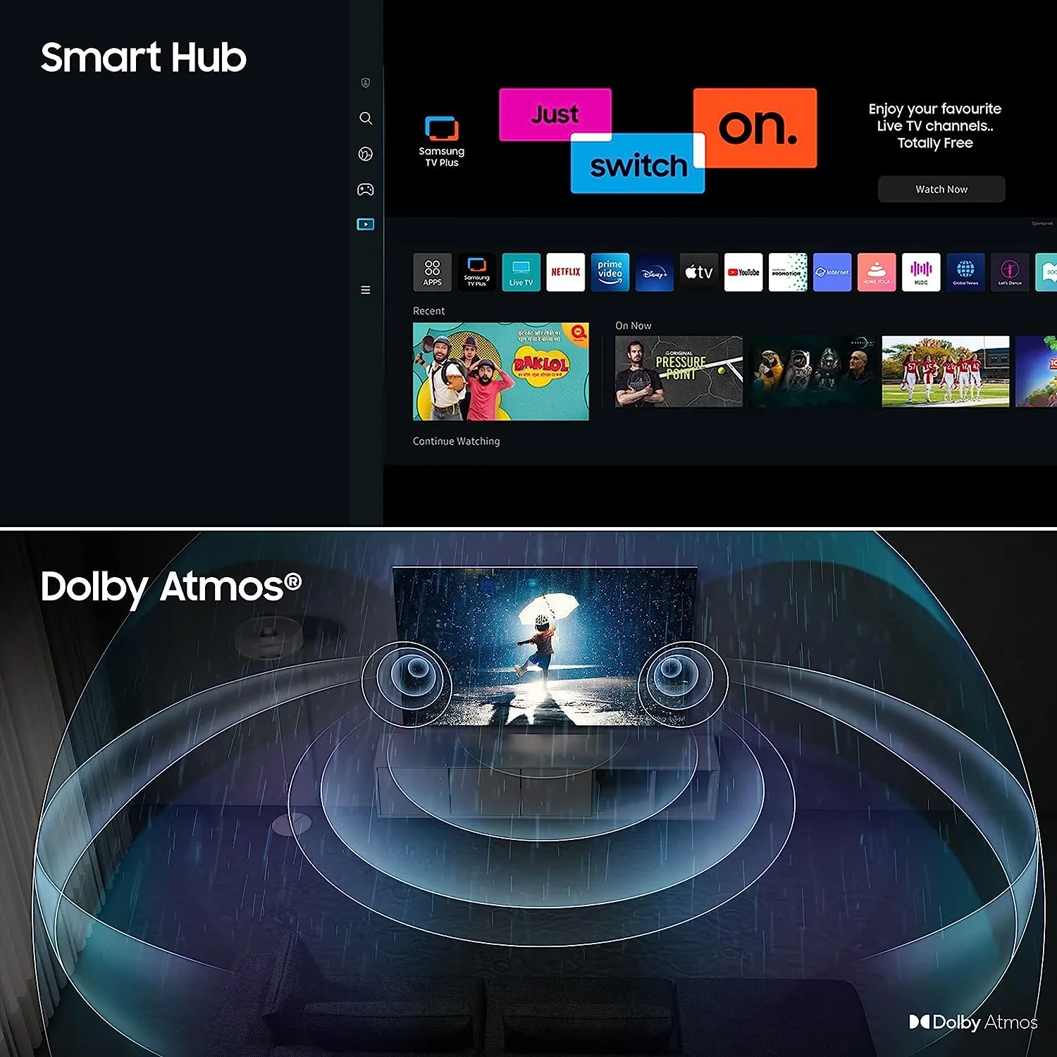Samsung QA55QN85CAKLXL 55 Inch 4K Ultra HD Smart Neo QLED TV | Dolby Atmos | Neural Quantum Processor 4K | 120Hz Refresh Rate | Titan Black