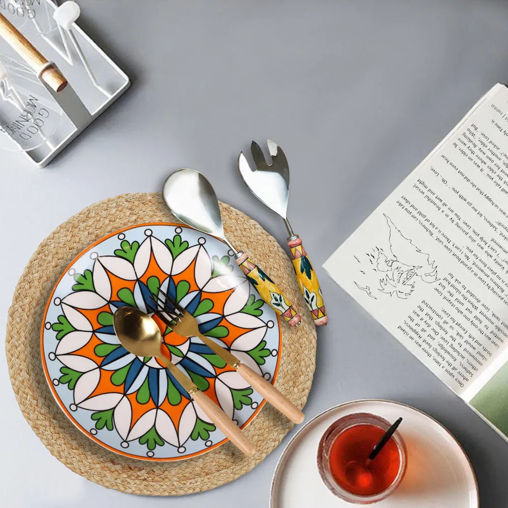 Serena Eco-Friendly Round Jute Table Placemats Durable and Stylish
