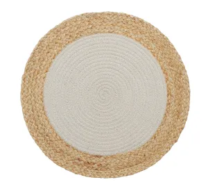 Serena Eco-Friendly Round Jute Table Placemats Durable and Stylish