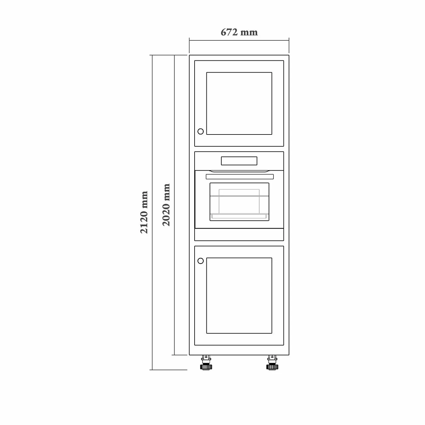 Single Oven Housing