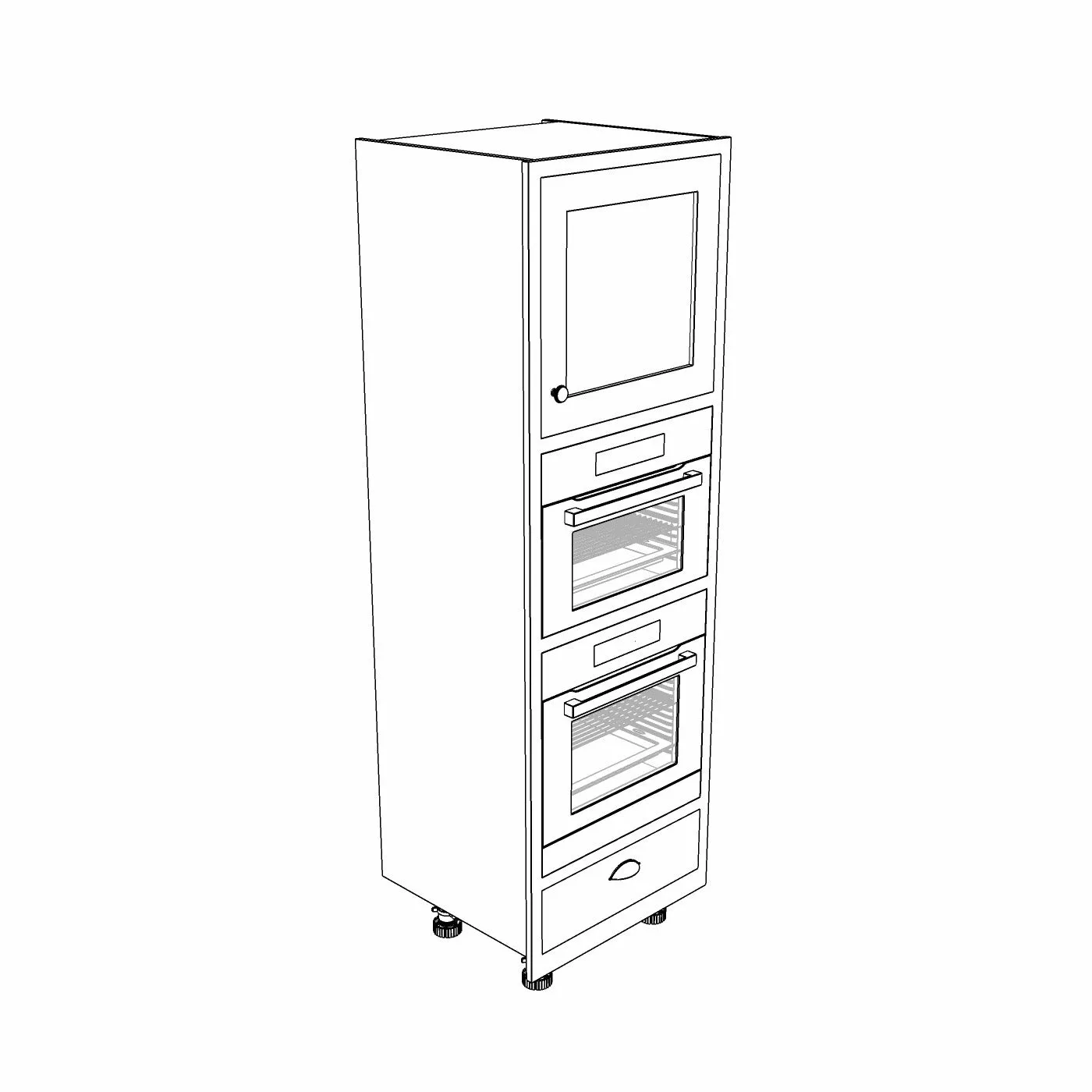 Single/Combi Oven Housing