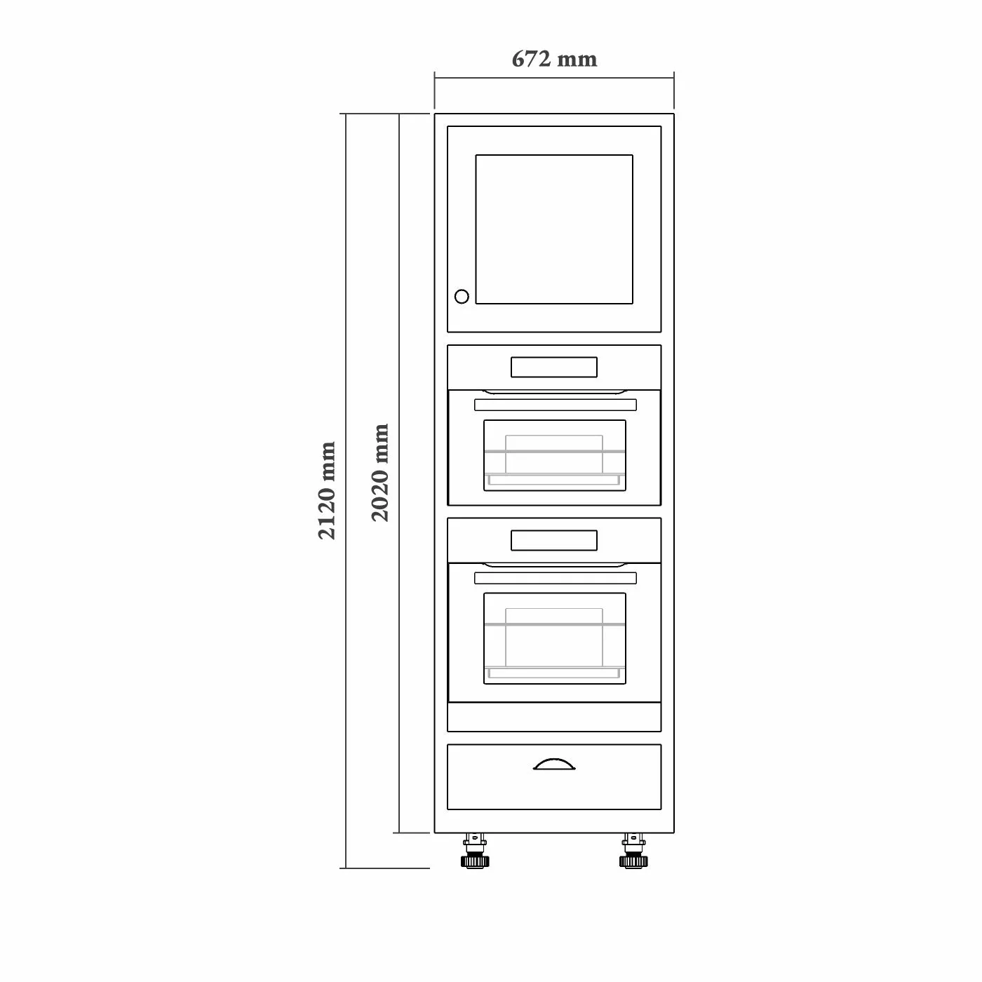 Single/Combi Oven Housing