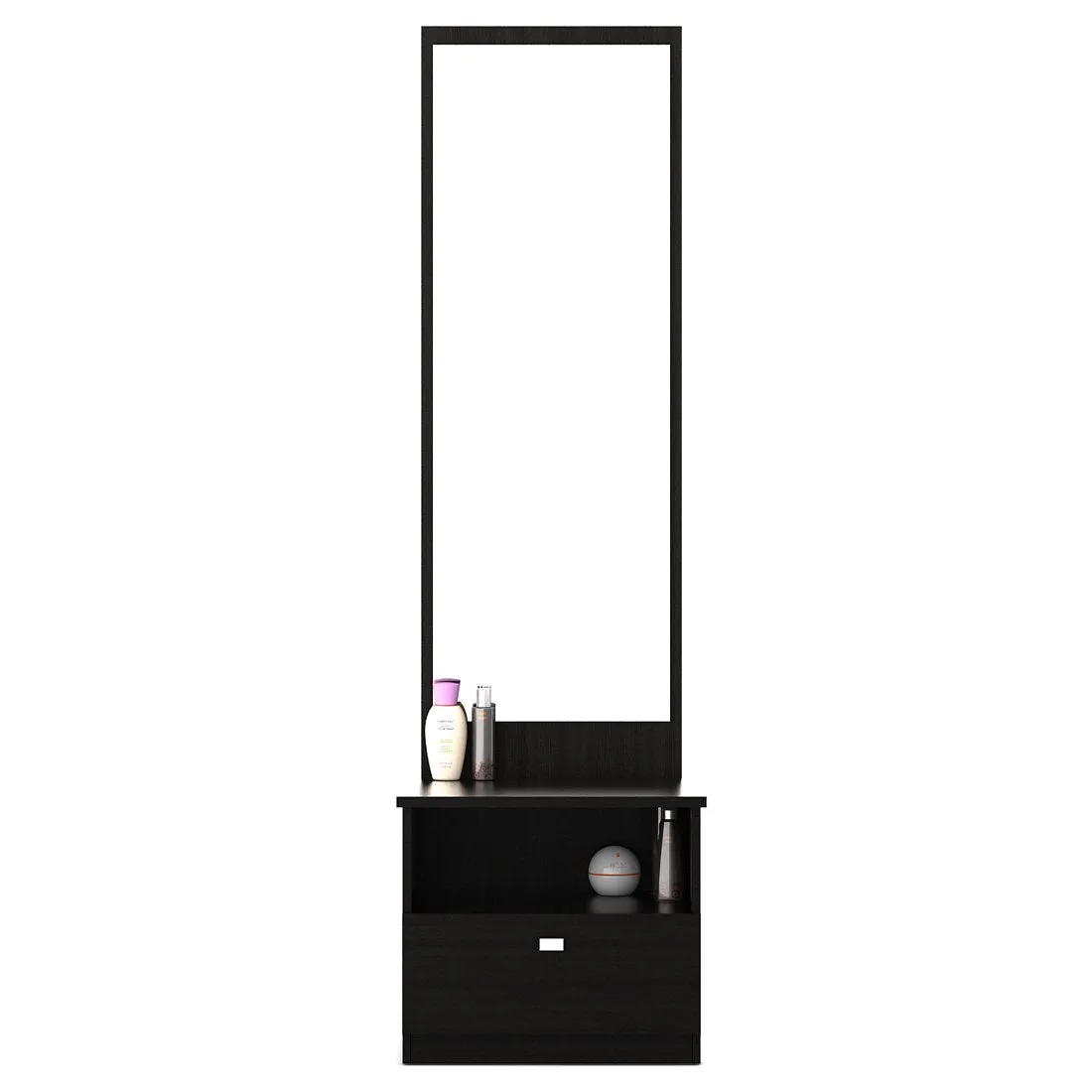 Spacewood Value Engineered Wood Dressing Table (Natural Wenge)