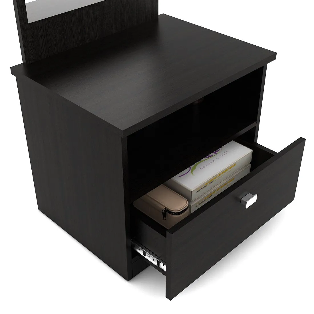 Spacewood Value Engineered Wood Dressing Table (Natural Wenge)