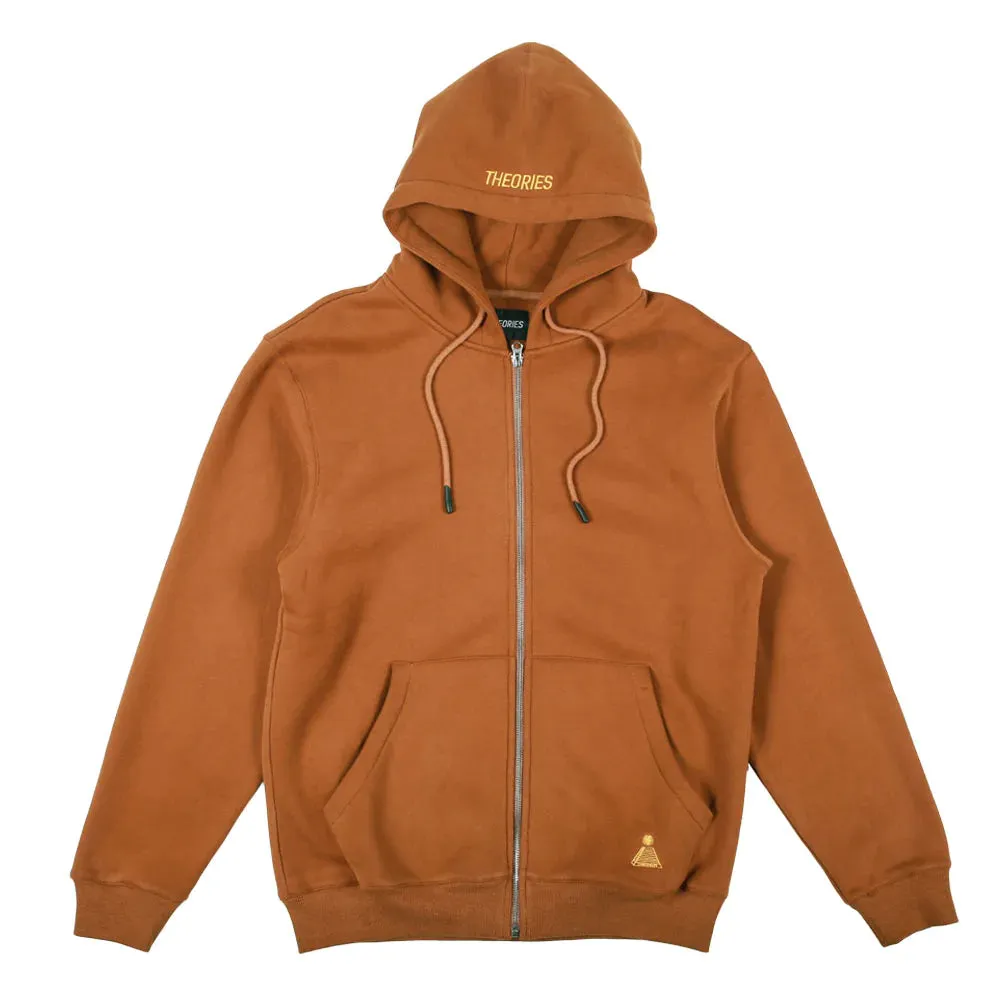 Theories - Scribble Sport Zip-Hoodie (Brass)