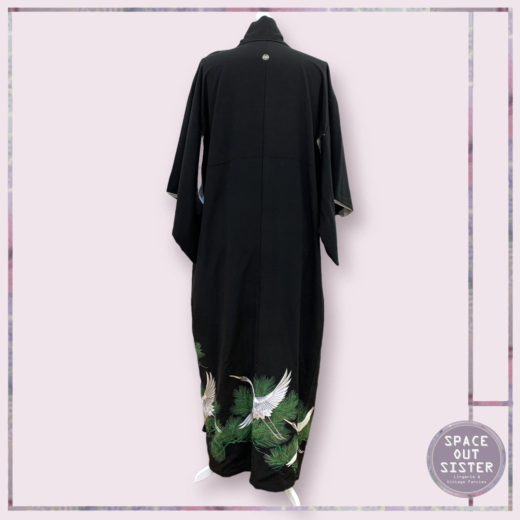 Vintage Crane Kimono